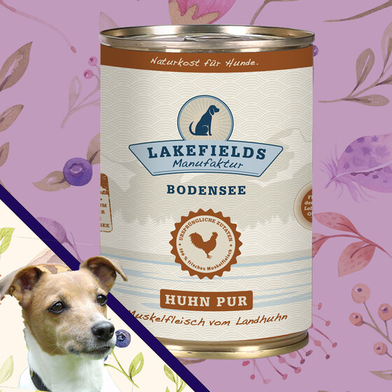 Lakefields Huhn PUR 400 gr